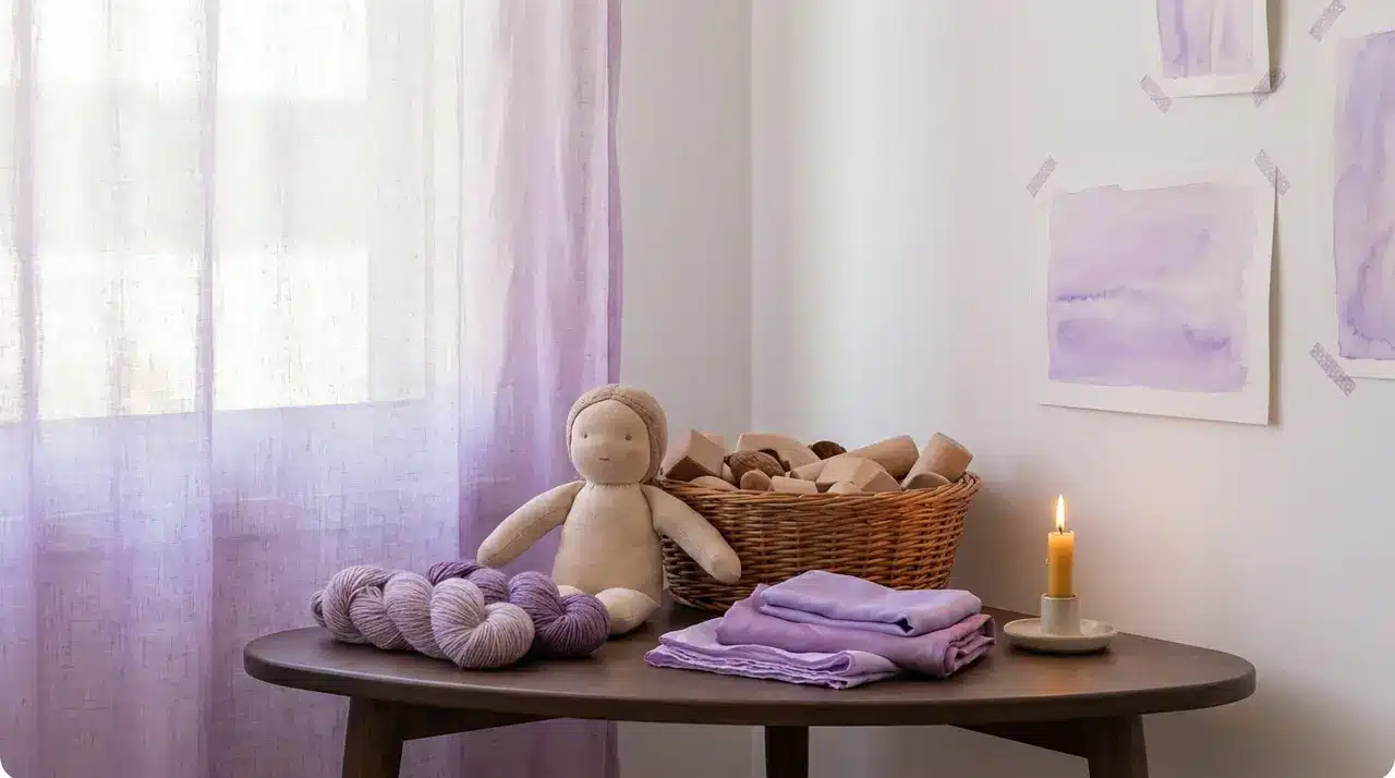 גן ולדורף בישראל — סביבת משחק עם חומרים טבעיים